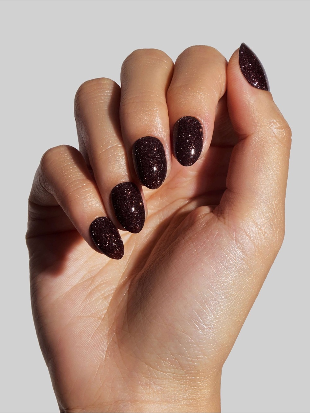 Celebritips Cocoa Diamond Flash Press-On Nails